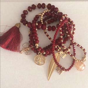 Custom Red bracelet